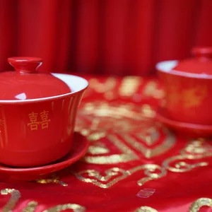青瓷盖碗·功夫茶具套装